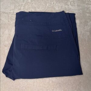 Columbia Women's Blue Anytime Outdoor Boot Cut Pants Size 10 Regular